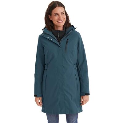Killtec womens Parka funzionale con cappuccio staccabile con zip KOW 165 WMN PRK, petrolio, 36, Killtec womens Parka funzionale con cappuccio staccabile con zip KOW 165 WMN PRK, petrolio, 36,