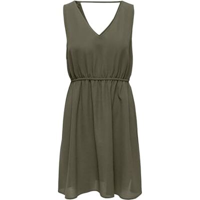 Only String Dress Solid Onlnova Life Vis Sara-Perizoma da Donna, Tinta Unita, Kalamata, XS Only String Dress Solid Onlnova Life Vis Sara-Perizoma da Donna, Tinta Unita, Kalamata, XS