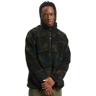 Brandit Teddyfleece Jacket, Color: woodland, Size: L Brandit Teddyfleece Jacket, Color: woodland, Size: L