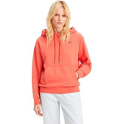 Levis Standard Sweatshirt, Felpa con cappuccio Donna, Burnt Sienna, XS Levis Standard Sweatshirt, Felpa con cappuccio Donna, Burnt Sienna, XS