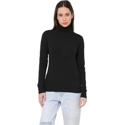 Levis Maglione da Donna Dreamy Turtleneck Burgundy, Caviale, L Levis Maglione da Donna Dreamy Turtleneck Burgundy, Caviale, L