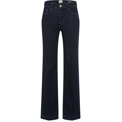 BRAX Jeans da Donna Style.Maine Magic Denim Wide Leg, 22 Clean Dark Blue, 31W x 32L BRAX Jeans da Donna Style.Maine Magic Denim Wide Leg, 22 Clean Dark Blue, 31W x 32L