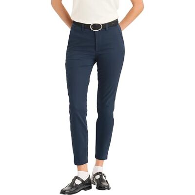 Dockers Women's Weekend Skinny Chino Pants, Navy Ash, 27W Dockers Women's Weekend Skinny Chino Pants, Navy Ash, 27W