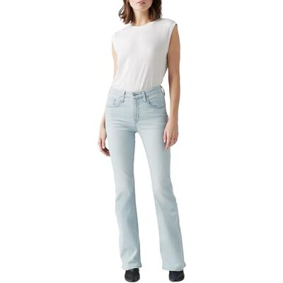 Levis Jeans Svasati da Donna 726 a Vita Alta, Flip Through, 25 W/30 L Levis Jeans Svasati da Donna 726 a Vita Alta, Flip Through, 25 W/30 L