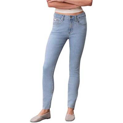 Calvin Klein Jeans da Donna EU Mid Rise Skinny Robins Egg LV047E617G, Blu (Robins Egg), 30W/30L, Blu (Robins Egg), 30 W/30 L Calvin Klein Jeans da Donna EU Mid Rise Skinny Robins Egg LV047E617G, Blu (Robins Egg), 30W/30L, Blu (Robins Egg), 30 W/30 L
