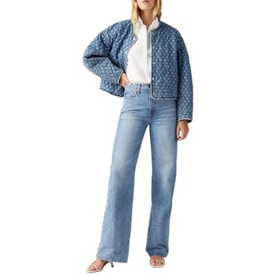 Levis Jeans da Donna Ribcage Wide Leg, Not The Same, 28W x 34L Levis Jeans da Donna Ribcage Wide Leg, Not The Same, 28W x 34L
