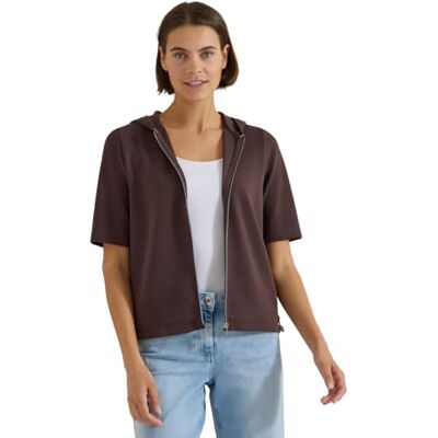 Cecil Giacca da Donna con Cappuccio e Coulisse Laterale, 3230390, Confezione da 1 Pezzo, Marrone Cacao, S Cecil Giacca da Donna con Cappuccio e Coulisse Laterale, 3230390, Confezione da 1 Pezzo, Marrone Cacao, S