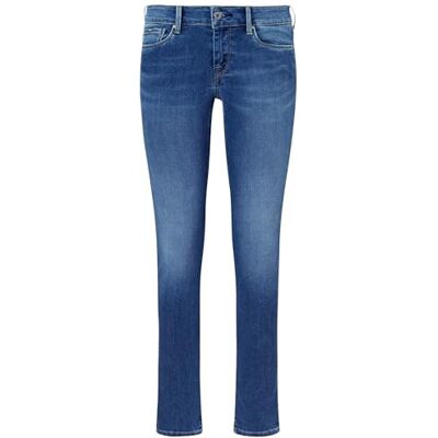 Pepe Jeans Soho, Pantaloni Donna, Black, 32W / 32L Pepe Jeans Soho, Pantaloni Donna, Black, 32W / 32L