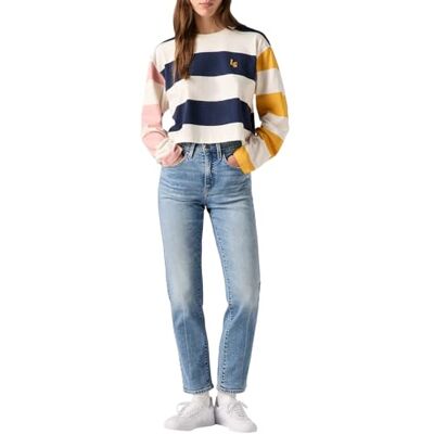 Levis 724 High Rise Straight, Jeans Donna, Choose To Rise, 32W / 32L Levis 724 High Rise Straight, Jeans Donna, Choose To Rise, 32W / 32L