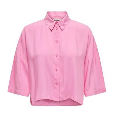 Only Camicia da Donna, Begonia Rosa., L Only Camicia da Donna, Begonia Rosa., L