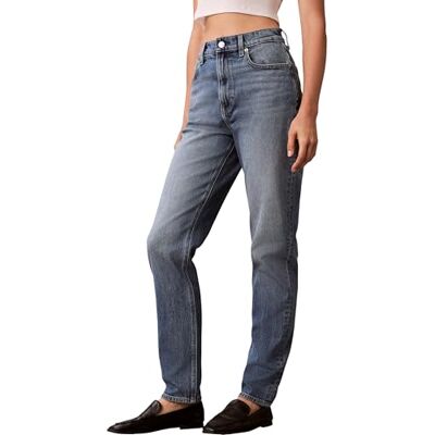Calvin Jeans da Donna New Mom Jean Delaware , Blu (Delaware), LG25, Blu (Delaware), W25 / L34 Calvin Jeans da Donna New Mom Jean Delaware , Blu (Delaware), LG25, Blu (Delaware), W25 / L34