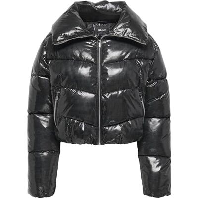 Only Onlwien Puffer Jacket Otw Piumino, Nero, S Donna Only Onlwien Puffer Jacket Otw Piumino, Nero, S Donna