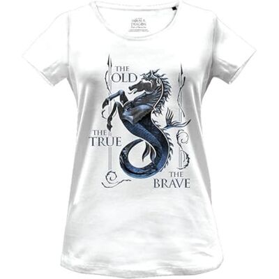 Dragon T-Shirt, Bianco, S da Donna, Bianco, S Dragon T-Shirt, Bianco, S da Donna, Bianco, S