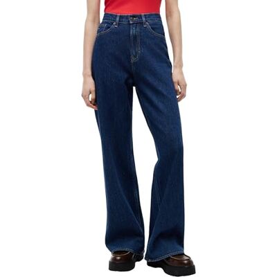 Tommy Jeans Claire HR WD AI4159 DW0DW22438 da Donna, Largo, Denim (Denim Dark), 28W/32L, Denim (Denim Dark), 28W x 32L Tommy Jeans Claire HR WD AI4159 DW0DW22438 da Donna, Largo, Denim (Denim Dark), 28W/32L, Denim (Denim Dark), 28W x 32L