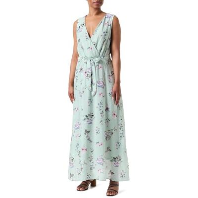 Only Onllucca S/L Long Dress CS Ptm Abito Estivo da Donna, Verde Sottile/AOP: OCC. Romantic Garden, XL Only Onllucca S/L Long Dress CS Ptm Abito Estivo da Donna, Verde Sottile/AOP: OCC. Romantic Garden, XL