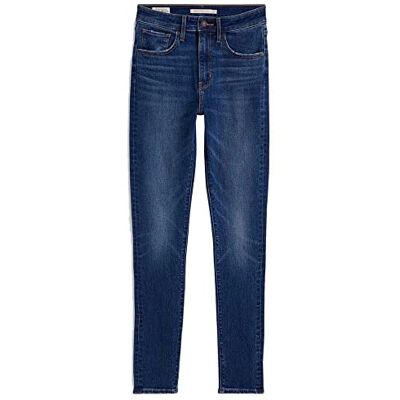 Levis 721 High Rise Skinny, Jeans Donna, Warm Night, 23W / 30L Levis 721 High Rise Skinny, Jeans Donna, Warm Night, 23W / 30L