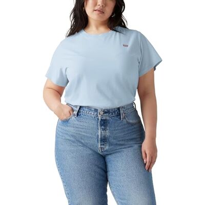 Levis PL The Perfect Tee Chambray Blue Levis PL The Perfect Tee Chambray Blue