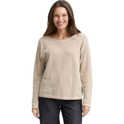 TOM TAILOR Le signore Maglione lavorato a maglia con struttura , 30438 Beige Bubble Structure, S TOM TAILOR Le signore Maglione lavorato a maglia con struttura , 30438 Beige Bubble Structure, S