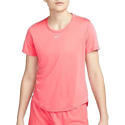 Nike -894 W NK ONE DF SS STD TOP T-Shirt Donna Rosa Taglia M Nike -894 W NK ONE DF SS STD TOP T-Shirt Donna Rosa Taglia M