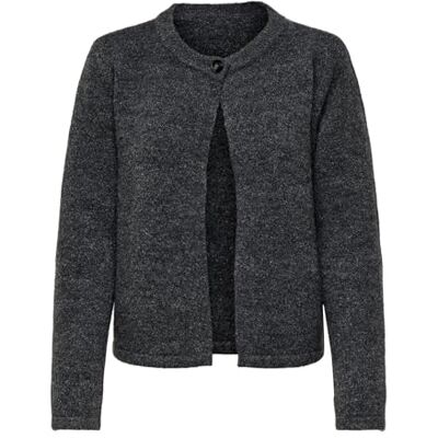 Only Onlaltos Life One Button Cardi Knt Noos, Grigio Scuro mélange, S Only Onlaltos Life One Button Cardi Knt Noos, Grigio Scuro mélange, S