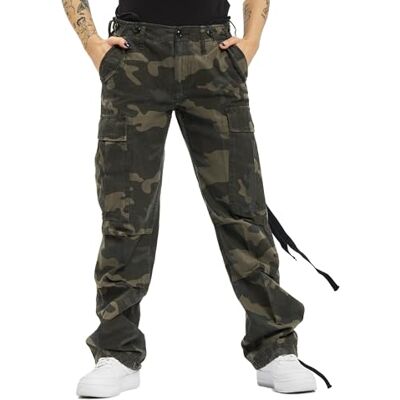 Brandit Women M65 Pants, Color: darkcamo, Size: 33 Brandit Women M65 Pants, Color: darkcamo, Size: 33