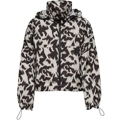 Only Jacket Onlbetty Batsleeve AOP Padd. Giacca Otw, Pumice Stone, S Donna Only Jacket Onlbetty Batsleeve AOP Padd. Giacca Otw, Pumice Stone, S Donna