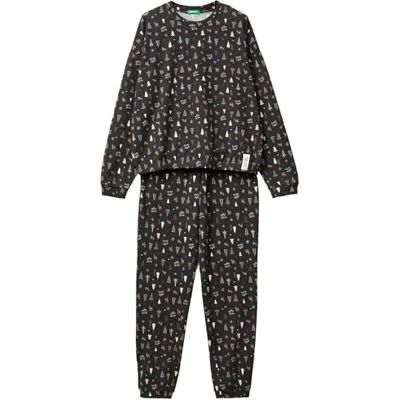 United Colors Of Benetton Pig(Maglia+Pant) Set di Pigiama, 36DD, XXS Donna United Colors Of Benetton Pig(Maglia+Pant) Set di Pigiama, 36DD, XXS Donna