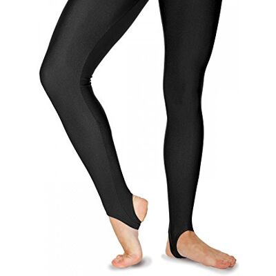 Roch Valley Dancewear Central Lst Collant da donna con staffa, taglia XXL, colore: nero Roch Valley Dancewear Central Lst Collant da donna con staffa, taglia XXL, colore: nero