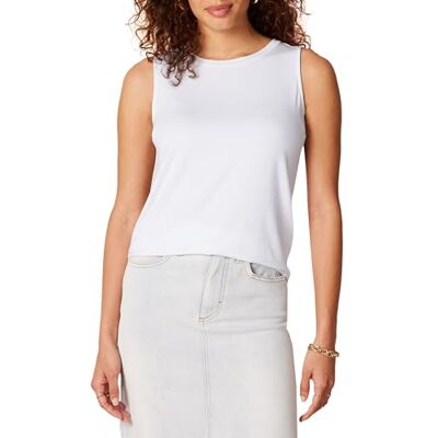 Amazon Canotta donna a vestibilità rilassata senza maniche - Tank Top Amazon Canotta donna a vestibilità rilassata senza maniche - Tank Top