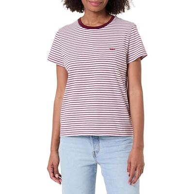 Levis Lse_Perfect Tee Anita Stripe Zinfandel S Levis Lse_Perfect Tee Anita Stripe Zinfandel S