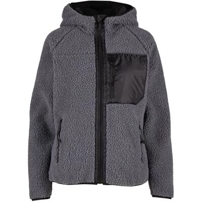Brandit Women Teddyfl. Jacket Hood 15Y, Color: anthracite, Size: 4XL Brandit Women Teddyfl. Jacket Hood 15Y, Color: anthracite, Size: 4XL
