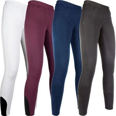 Leggings da equitazione impermeabili HKM Yvi - Pantaloni da equitazione Leggings da equitazione impermeabili HKM Yvi - Pantaloni da equitazione