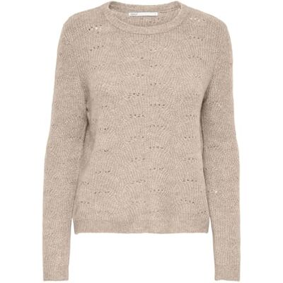 Only Maglione da Donna ONLLOLLI, Grigio Tortora., XL Only Maglione da Donna ONLLOLLI, Grigio Tortora., XL