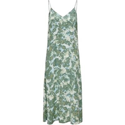 Only Onlannlouise Strap Long Dress Wvn Abito Lungo, Balsamo Verde, L Donna Only Onlannlouise Strap Long Dress Wvn Abito Lungo, Balsamo Verde, L Donna