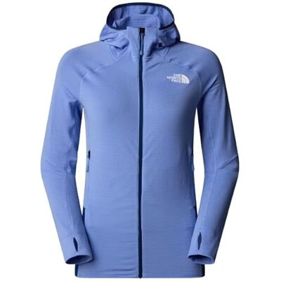 The North Face 9W9 W Bolt Polartec Hoodie Maglia Lunga Donna Virtual Blue/Estate Blu Taglia M The North Face 9W9 W Bolt Polartec Hoodie Maglia Lunga Donna Virtual Blue/Estate Blu Taglia M
