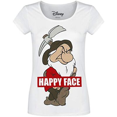 Disney Donna Wodsnwhts005 T-Shirt Not Applicable, Blanc, M Disney Donna Wodsnwhts005 T-Shirt Not Applicable, Blanc, M