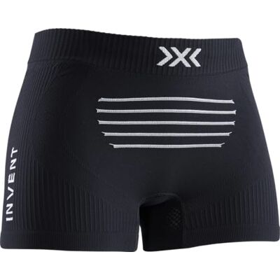 X-Bionic Invent Light Boxer Shorts Women Boxer Shorts, Donna, Opal Black/Arctic White, S X-Bionic Invent Light Boxer Shorts Women Boxer Shorts, Donna, Opal Black/Arctic White, S