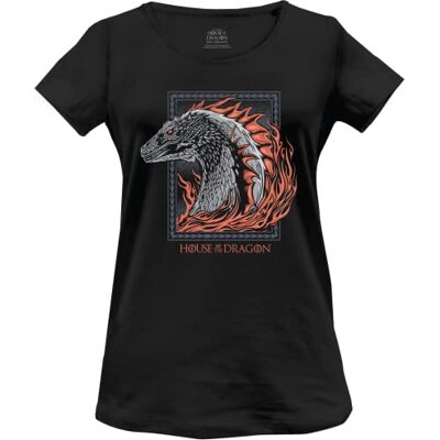 Dragon T-Shirt, Nero, M da Donna, Nero, M Dragon T-Shirt, Nero, M da Donna, Nero, M