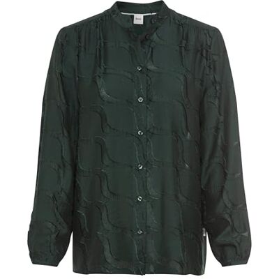 BRAX Style.vivi Burn out Camicia da Donna, 33 Midnight Forest, 44 BRAX Style.vivi Burn out Camicia da Donna, 33 Midnight Forest, 44