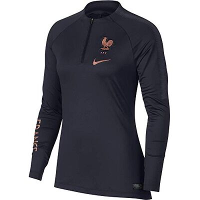 Nike FFF Dry Sqd Drill Top Sweatshirt Sweatshirt da Donna, Donna, Dark Obsidian/Dark Obsidian/P4, XL Nike FFF Dry Sqd Drill Top Sweatshirt Sweatshirt da Donna, Donna, Dark Obsidian/Dark Obsidian/P4, XL