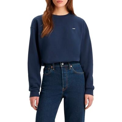 Levis Felpa da Donna Everyday, Blazer Blu Marine, XL Levis Felpa da Donna Everyday, Blazer Blu Marine, XL