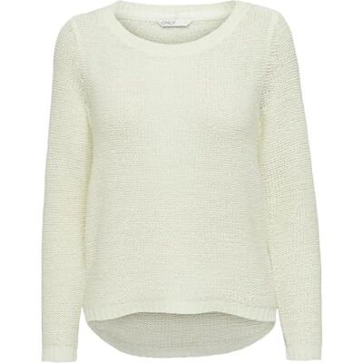 Only Onlgeena XO L/S Knt Noos Maglione, Ballerino di Nuvola, S Only Onlgeena XO L/S Knt Noos Maglione, Ballerino di Nuvola, S