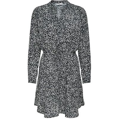 Only Onlcory L/S V-Neck Tunic Wvn Noos, Vestito Donna, Blackaop: Maria White Grey Ditsy, M Only Onlcory L/S V-Neck Tunic Wvn Noos, Vestito Donna, Blackaop: Maria White Grey Ditsy, M