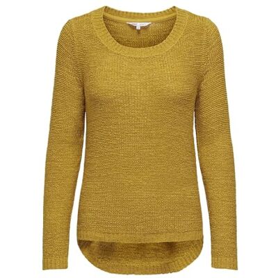Only Onlgeena XO L/S Knt Noos Maglione da Donna, Golden Spice, XL Only Onlgeena XO L/S Knt Noos Maglione da Donna, Golden Spice, XL