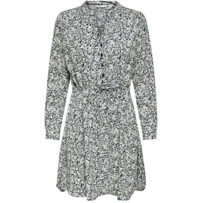 Only Onlcory L/S V-Neck Tunic Wvn Noos, Vestito Donna, Night Sky 2, XS Only Onlcory L/S V-Neck Tunic Wvn Noos, Vestito Donna, Night Sky 2, XS