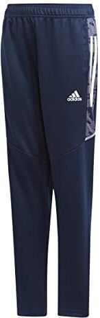 Adidas Condivo21 Primeblue Pantaloni, Squadra Blu Navy / Bianco, 16 anni Unisex Bambini e ragazzi