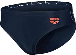 Arena Boy's Swim Briefs Graphic, Slip Bambini E Ragazzi, Navy, 10-11 anni