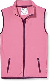 Playshoes Gilet in pile, Piano da esterno Unisex Bambini e ragazzi, rosa, 86