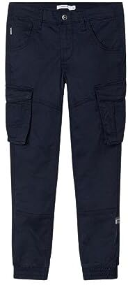 NAME IT Nkmryan Cargo R Twi Pant 2222-Ba Noos, Pantaloni Bambini e ragazzi, Blu (Dark Sapphire), 170