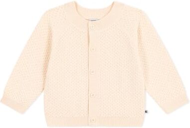 Petit Bateau , Cardigan Unisex Bimbi 0-24, Bianco Avalanche, 18 mesi